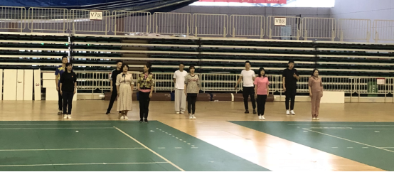 市总工会工间操比赛开赛倒计时，各代表队火热备战！