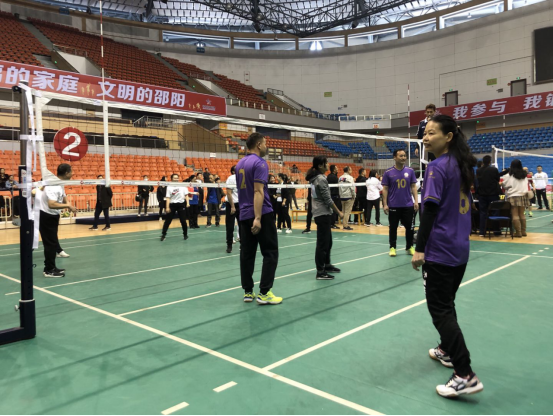 2020年邵阳市直文旅广体系统气排球比赛开打啦！