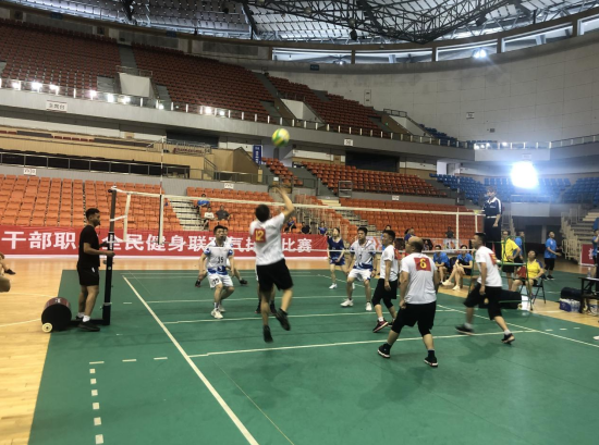 市直单位干部职工全民健身联赛气排球比赛小组赛结束（附小组赛名次表和决赛对阵表）