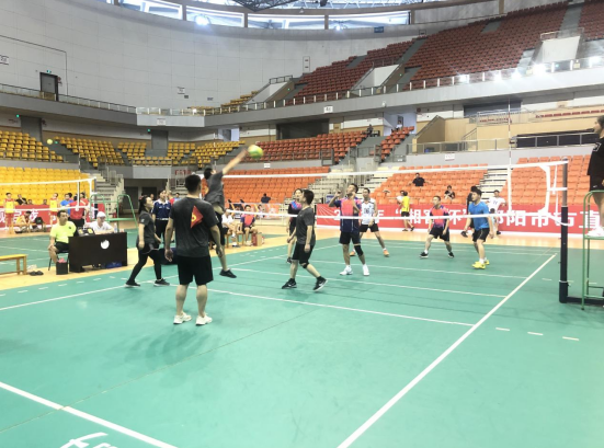 市直单位干部职工全民健身联赛气排球比赛小组赛结束（附小组赛名次表和决赛对阵表）