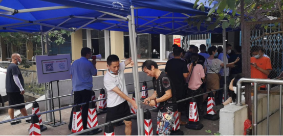 夏日送清凉，为民服务无小事