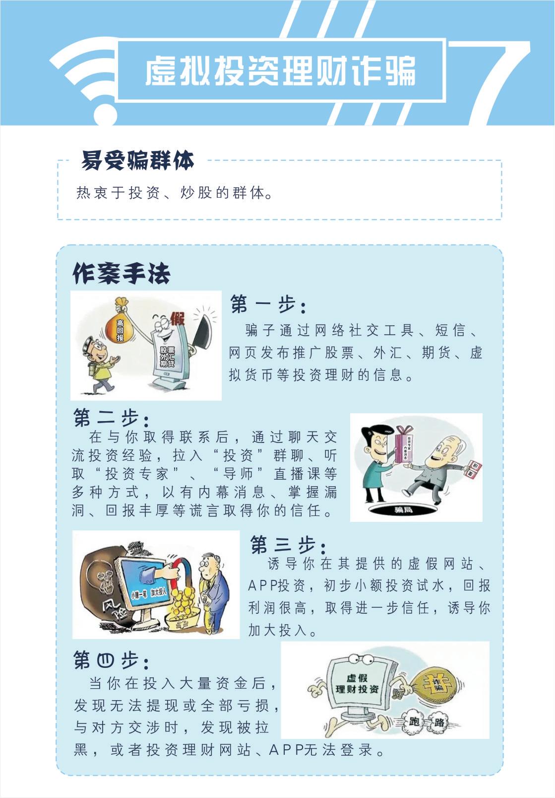 防范电信网络诈骗宣传手册