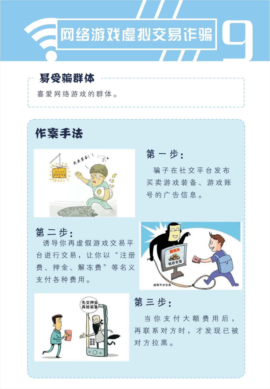 防范电信网络诈骗宣传手册