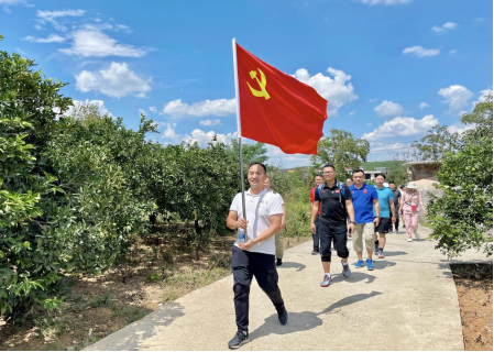 百年辉煌·红色邵阳——邵阳市全民健身服务中心9月主题党日活动